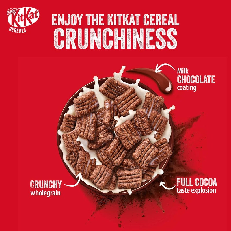 Nestlé KitKat Chocolate and Wafer Breakfast Cereal, 330g - Image 3